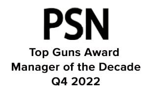 PSN Top Guns Award Manager of the Decade Q4 2022